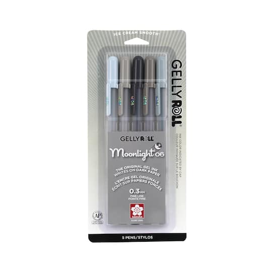 Gelly Roll® Moonlight® 06 Fine Point Gel Pen 5 Color Set
